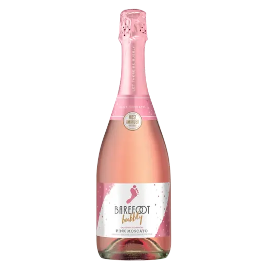 BAREFOOT BUBBLY PINK MOSCATO