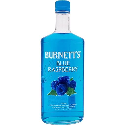 BURNETTS BLUE RASPBERRY