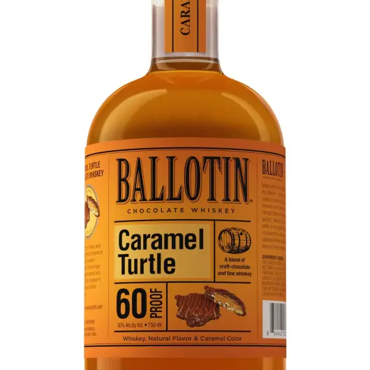 BALLOTIN CARAMEL TURTLE WHISKE