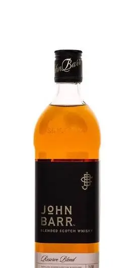 JOHN BARR SCOTCH BLK LBL RSV