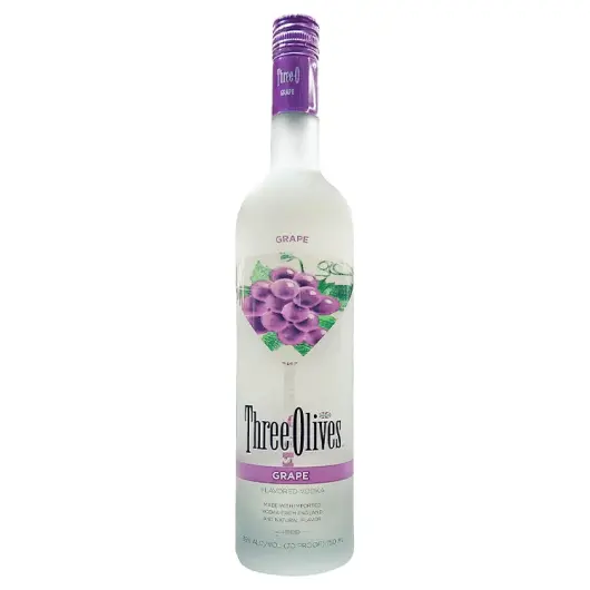 THREE OLIVES VDK GRAPE